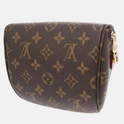 Louis Vuitton Monogram Mini Bum Bag Brown Canvas Shoulder