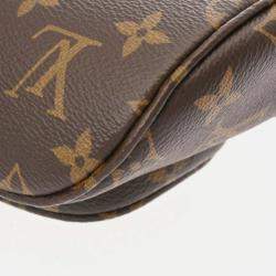 Louis Vuitton Monogram Mini Bum Bag Brown Canvas Shoulder