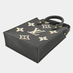 Louis Vuitton Bicolor Monogram Empreinte Petite Sac Plat Shoulder Bag