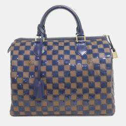 Louis Vuitton Damier Paillette Speedy 30Cm Boston Bag