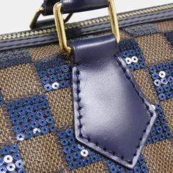 Louis Vuitton Damier Paillette Speedy 30Cm Boston Bag