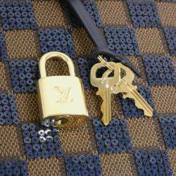 Louis Vuitton Damier Paillette Speedy 30Cm Boston Bag
