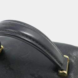 Pre Owned Louis Vuitton Ink Vanity PM Balck Lambskin Monogram Bag