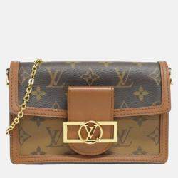 Louis Vuitton Monogram Portefeuille Dauphine Chain Wallet