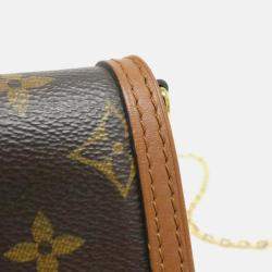 Louis Vuitton Monogram Portefeuille Dauphine Chain Wallet