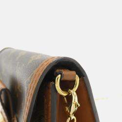 Louis Vuitton Monogram Portefeuille Dauphine Chain Wallet