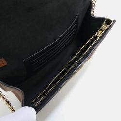 Louis Vuitton Monogram Portefeuille Dauphine Chain Wallet