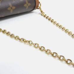 Louis Vuitton Monogram Portefeuille Dauphine Chain Wallet