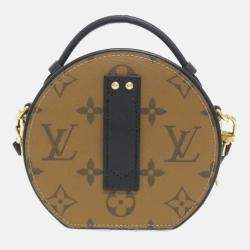 Pre Owned Louis Vuitton Boite Chapeau Mini Monogram Reverse Shoulder Bag
