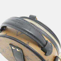 Pre Owned Louis Vuitton Boite Chapeau Mini Monogram Reverse Shoulder Bag