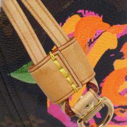 Pre Owned Louis Vuitton Neverfull MM Limited Edition Monogram Roses Tote Bag