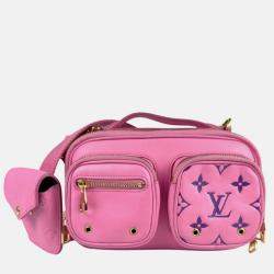 Louis Vuitton Shoulder Bag Capsule Collection Utility Crossbody Leather Rose
