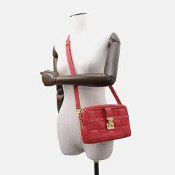 Louis Vuitton Shoulder Bag Troca Pm Damier Giant Chain
