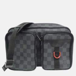 Louis Vuitton Damier Graphite Utility Messenger Shoulder Bag