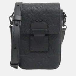 Louis Vuitton Taurillon Monogram S-Lock Vertical Wearable Wallet Shoulder Bag