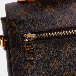 Louis Vuitton Brown Monogram Pochette Metis