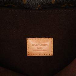 Louis Vuitton Brown Monogram Pochette Metis