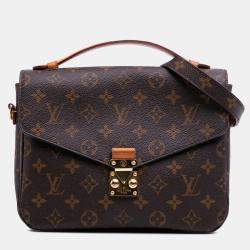 Louis Vuitton Brown Monogram Pochette Metis