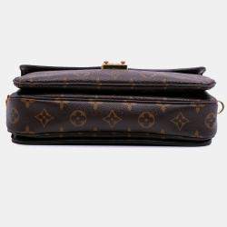 Louis Vuitton Brown Monogram Pochette Metis