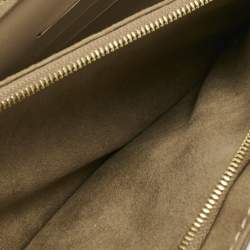 Louis Vuitton Gold Leather Louise Clutch