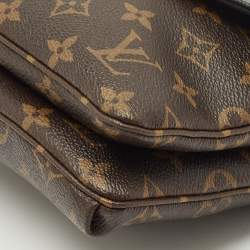 Louis Vuitton Black Monogram Canvas and Leather Twinset Bag