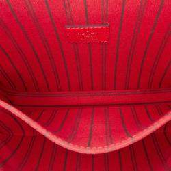 Louis Vuitton Red Monogram Empreinte Pochette Metis