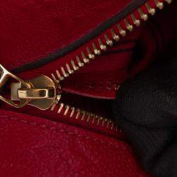 Louis Vuitton Red Monogram Empreinte Pochette Metis