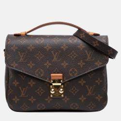 Louis Vuitton Brown Monogram Pochette Metis