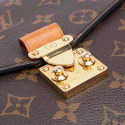 Louis Vuitton Brown Monogram Pochette Metis