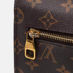 Louis Vuitton Brown Monogram Pochette Metis