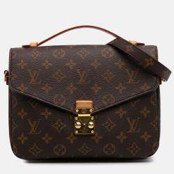 Louis Vuitton Brown Monogram Pochette Metis
