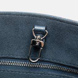 Louis Vuitton Blue Metallic Monogram Giant Empreinte Onthego PM