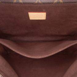 Louis Vuitton Brown Monogram Pochette Metis