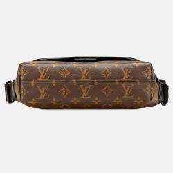 Louis Vuitton Brown Monogram Macassar Magnetic Messenger Bag