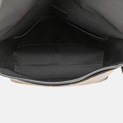 Louis Vuitton Brown Monogram Macassar Magnetic Messenger Bag