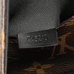 Louis Vuitton Brown Monogram Macassar Magnetic Messenger Bag