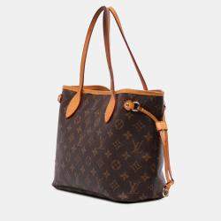Louis Vuitton Brown Monogram Neverfull PM