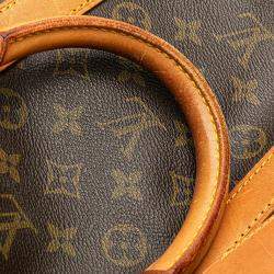 Louis Vuitton Brown Monogram Keepall Bandouliere 55