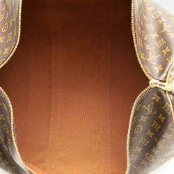 Louis Vuitton Brown Monogram Keepall Bandouliere 55