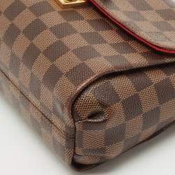 Louis Vuitton Damier Ebene Canvas Croisette Bag