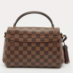 Louis Vuitton Damier Ebene Canvas Croisette Bag