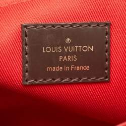 Louis Vuitton Damier Ebene Canvas Croisette Bag