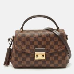Louis Vuitton Damier Ebene Canvas Croisette Bag