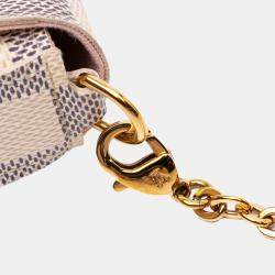 Louis Vuitton White Damier Azur Pochette Felicie