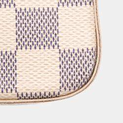 Louis Vuitton White Damier Azur Pochette Felicie