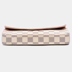 Louis Vuitton White Damier Azur Pochette Felicie