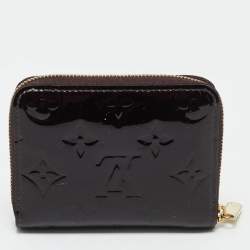 Louis Vuitton Amarante Monogram Vernis Zippy Coin Purse