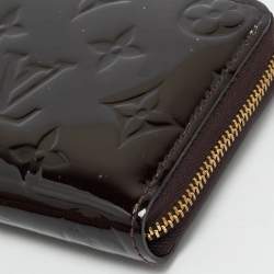 Louis Vuitton Amarante Monogram Vernis Zippy Coin Purse