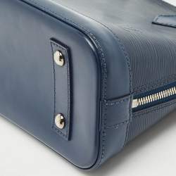 Pre Owned Louis Vuitton Indigo Epi Leather Alma BB Bag