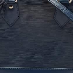 Pre Owned Louis Vuitton Indigo Epi Leather Alma BB Bag